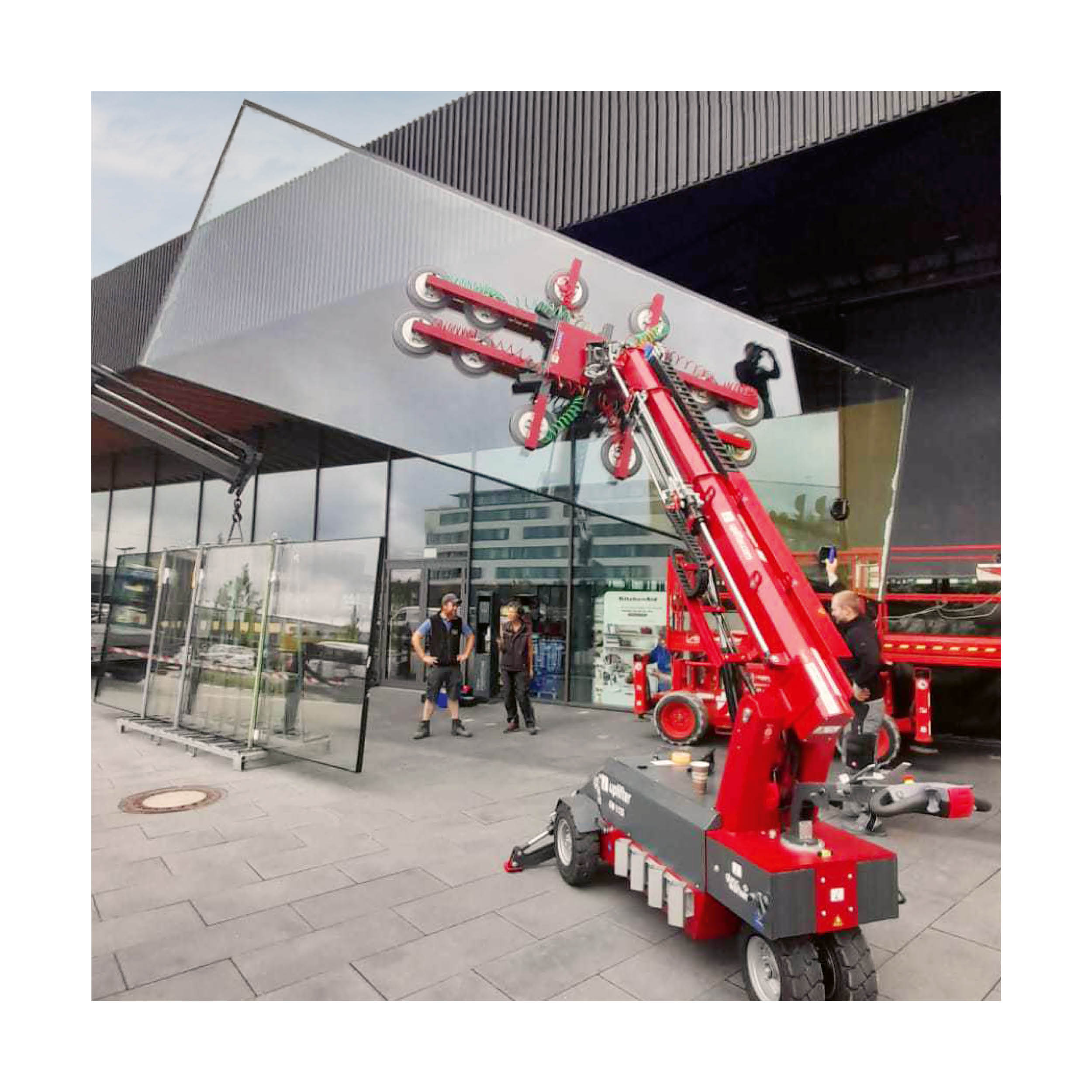 Vacuum glass lifter